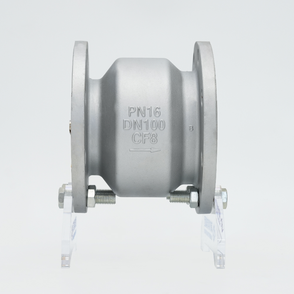 صمام فحص كاتم الصوت من الفولاذ المقاوم للصدأ H41X-16P